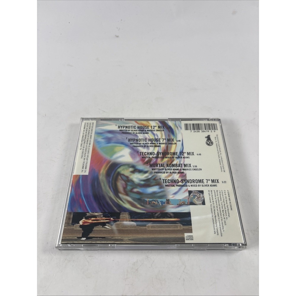 MORTAL KOMBAT Music Soundtrack CD 1993 - Picture 4 of 5